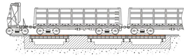 Железнодорожные весы ВВС-100-3В-БФ
